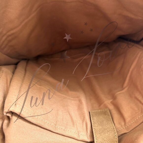 FREE PEOPLE We The Free Bexley Suede Backpack In Tan NWT